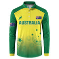 Custom Australia Cricket Button Sweatshirt Go Champions Aussies LT05