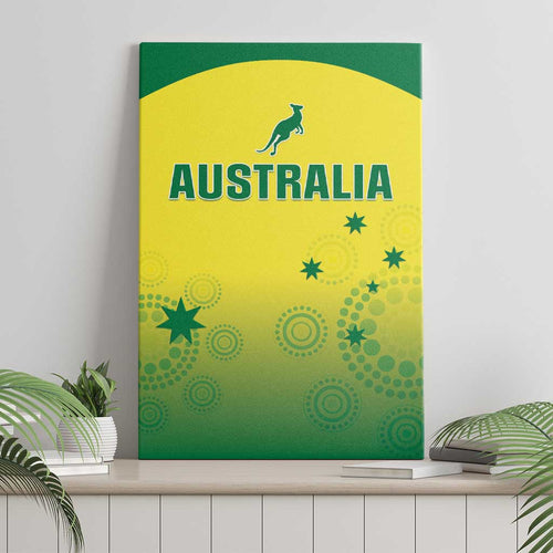 Australia Cricket Canvas Wall Art Go Champions Aussies