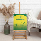 Australia Cricket Canvas Wall Art Go Champions Aussies