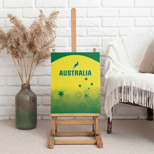 Australia Cricket Canvas Wall Art Go Champions Aussies