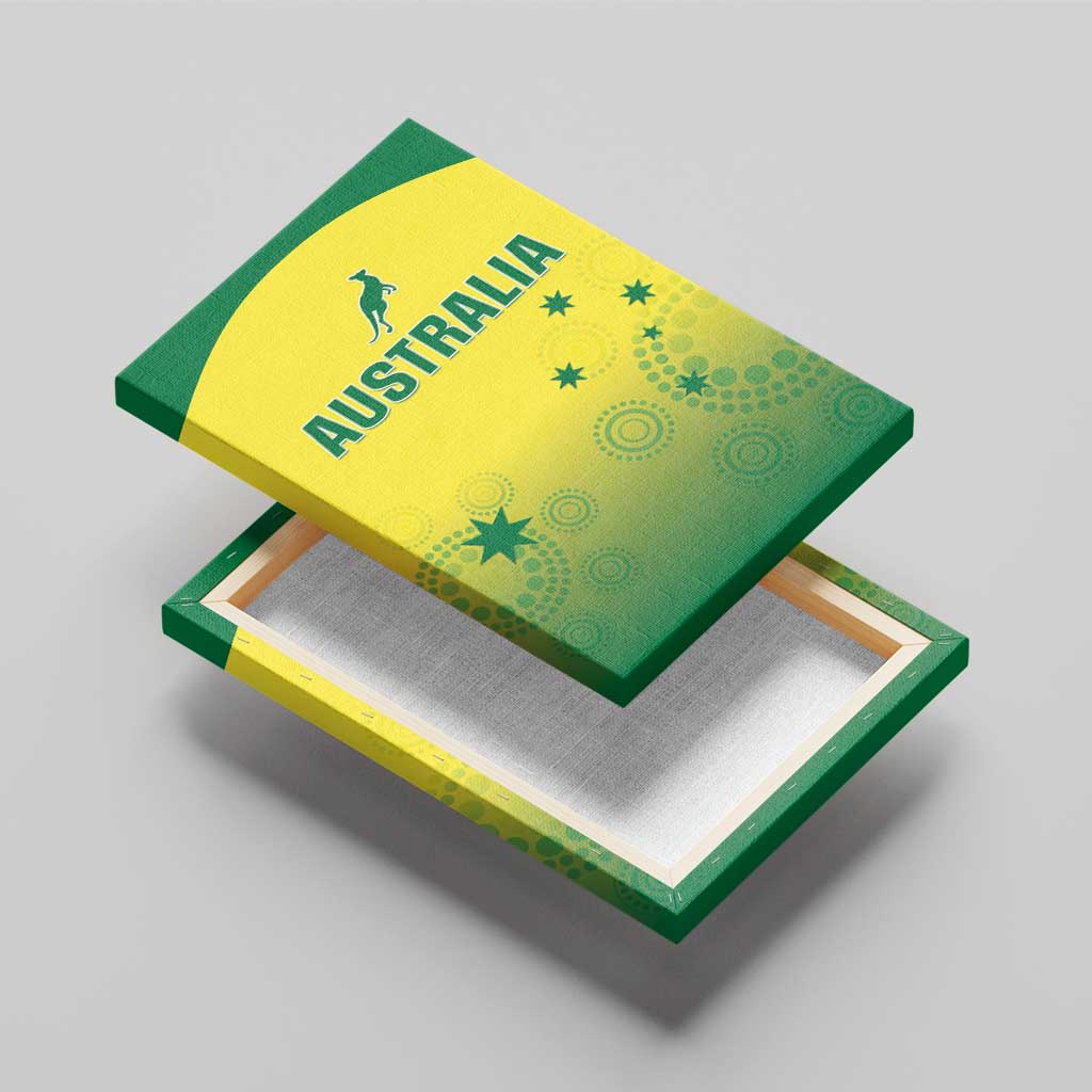 Australia Cricket Canvas Wall Art Go Champions Aussies