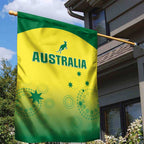Australia Cricket Garden Flag Go Champions Aussies