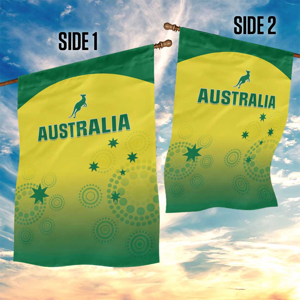Australia Cricket Garden Flag Go Champions Aussies