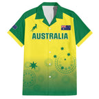 Custom Australia Cricket Hawaiian Shirt Go Champions Aussies LT05