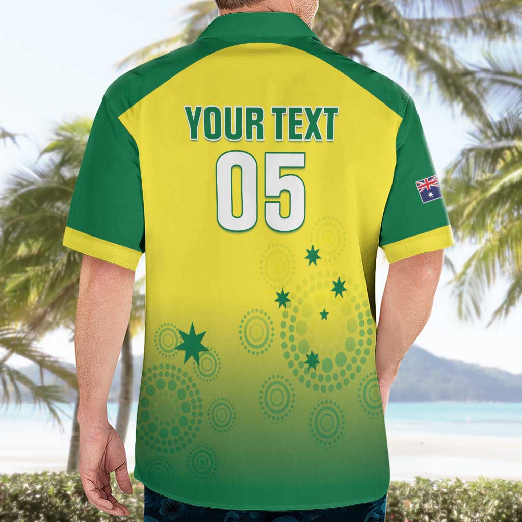 Custom Australia Cricket Hawaiian Shirt Go Champions Aussies LT05