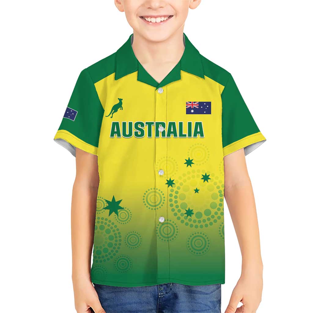 Custom Australia Cricket Hawaiian Shirt Go Champions Aussies LT05