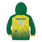 Custom Australia Cricket Kid Hoodie Go Champions Aussies LT05