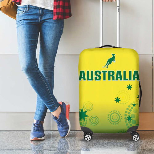 Australia Cricket Luggage Cover Go Champions Aussies