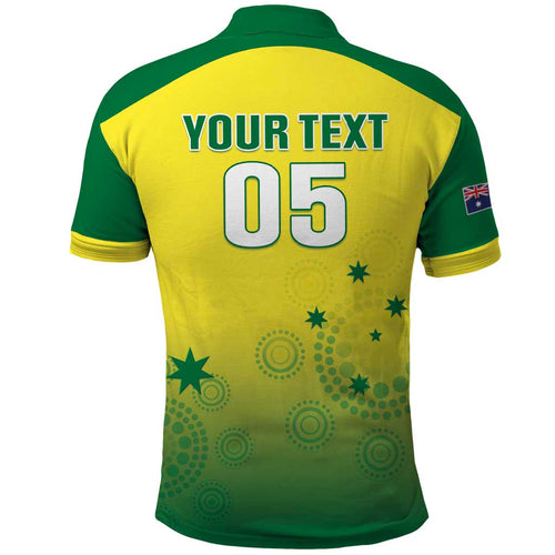 Custom Australia Cricket Polo Shirt Go Champions Aussies LT05