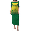 Custom Australia Cricket Puletasi Go Champions Aussies LT05