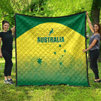 Australia Cricket Quilt Go Champions Aussies