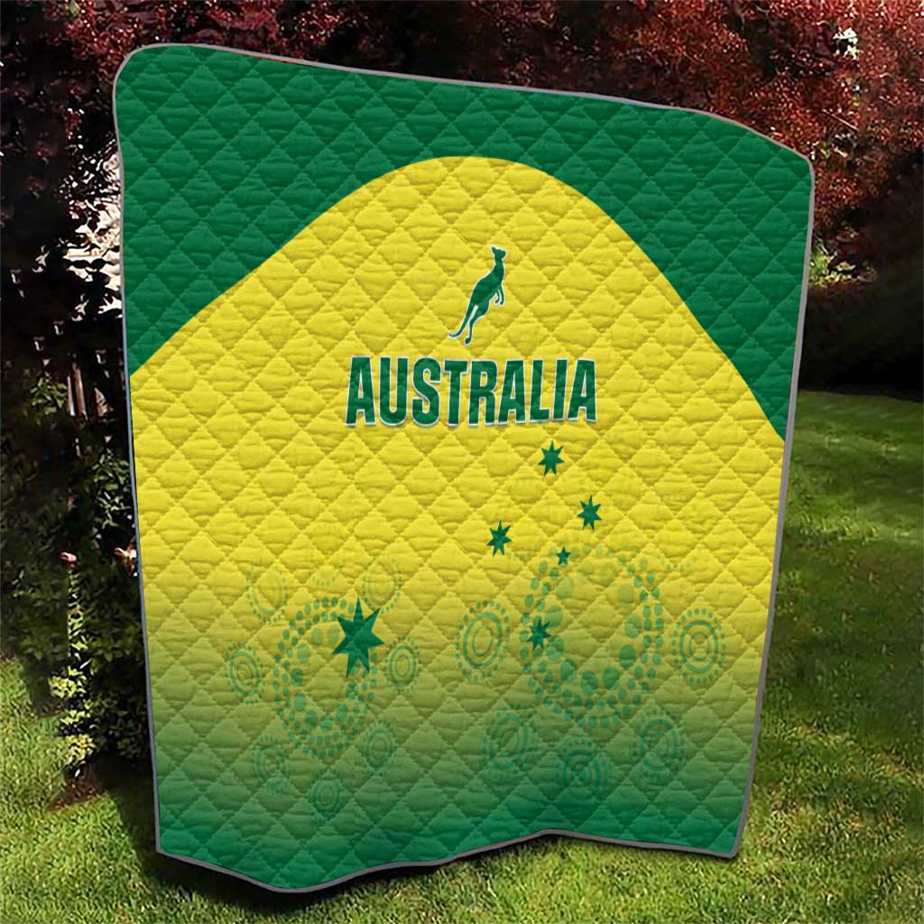Australia Cricket Quilt Go Champions Aussies