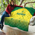 Australia Cricket Quilt Go Champions Aussies