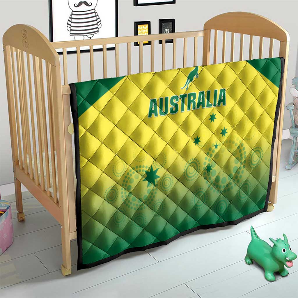 Australia Cricket Quilt Go Champions Aussies