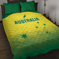 Australia Cricket Quilt Bed Set Go Champions Aussies
