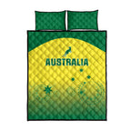 Australia Cricket Quilt Bed Set Go Champions Aussies