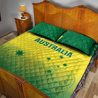 Australia Cricket Quilt Bed Set Go Champions Aussies
