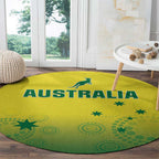 Australia Cricket Round Carpet Go Champions Aussies