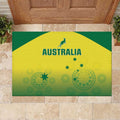 Australia Cricket Rubber Doormat Go Champions Aussies