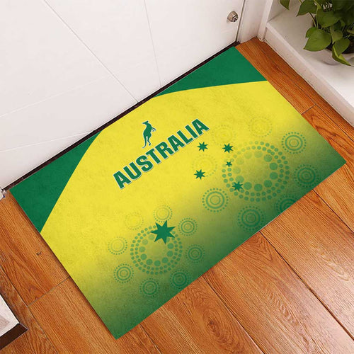 Australia Cricket Rubber Doormat Go Champions Aussies