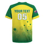 Custom Australia Cricket Rugby Jersey Go Champions Aussies LT05