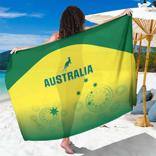 Australia Cricket Sarong Go Champions Aussies