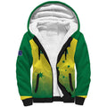 Custom Australia Cricket Sherpa Hoodie Go Champions Aussies LT05