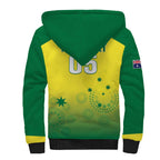 Custom Australia Cricket Sherpa Hoodie Go Champions Aussies LT05