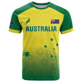 Custom Australia Cricket T Shirt Go Champions Aussies LT05