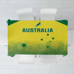 Australia Cricket Tablecloth Go Champions Aussies