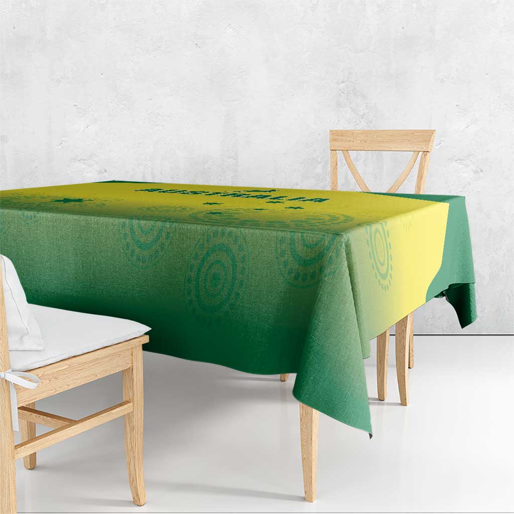 Australia Cricket Tablecloth Go Champions Aussies