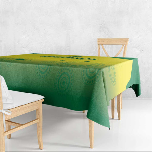 Australia Cricket Tablecloth Go Champions Aussies