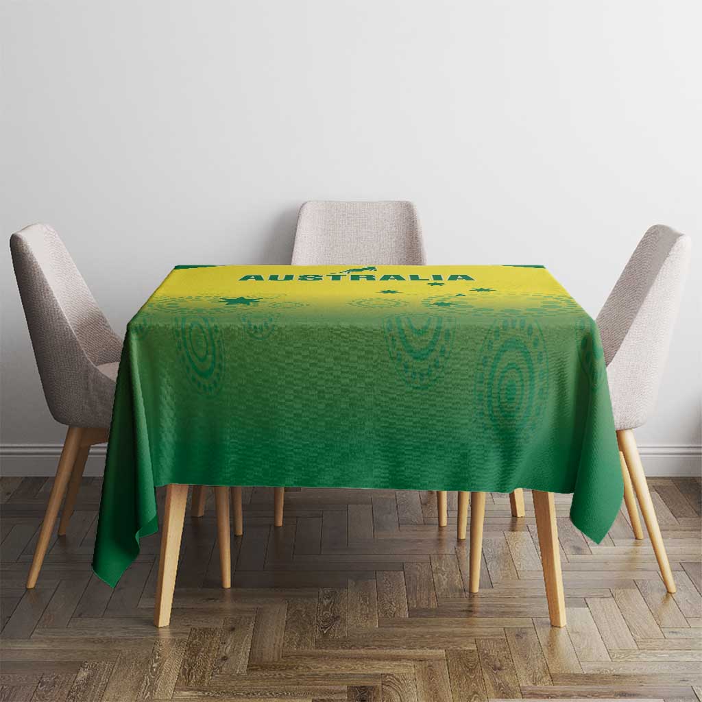 Australia Cricket Tablecloth Go Champions Aussies