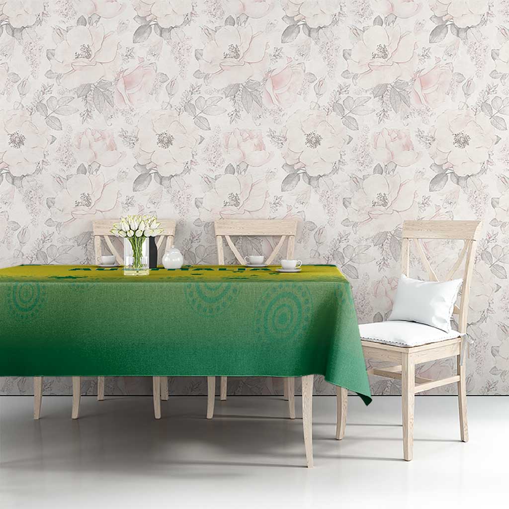 Australia Cricket Tablecloth Go Champions Aussies