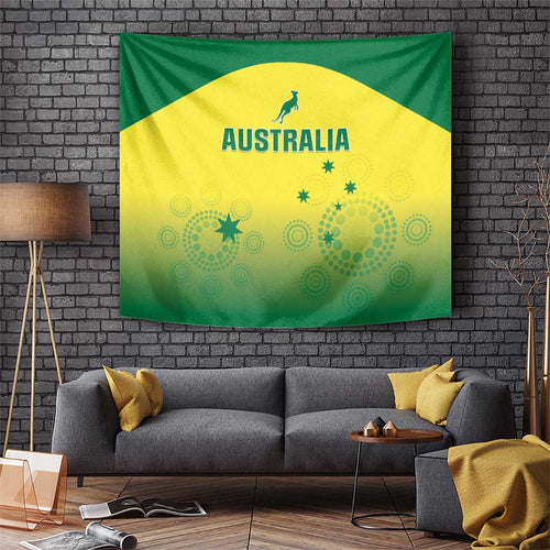 Australia Cricket Tapestry Go Champions Aussies