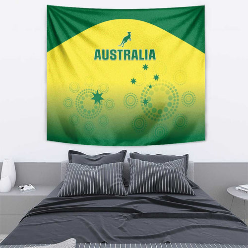 Australia Cricket Tapestry Go Champions Aussies