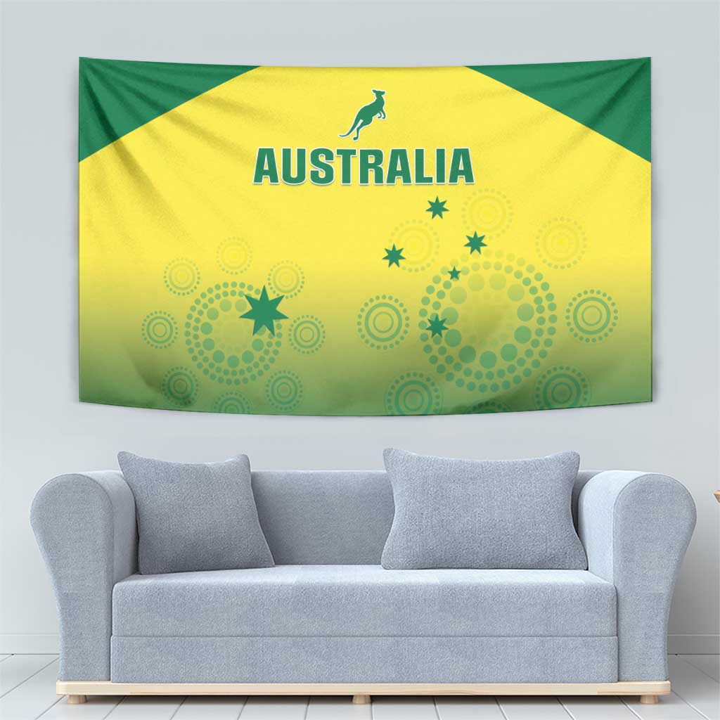 Australia Cricket Tapestry Go Champions Aussies