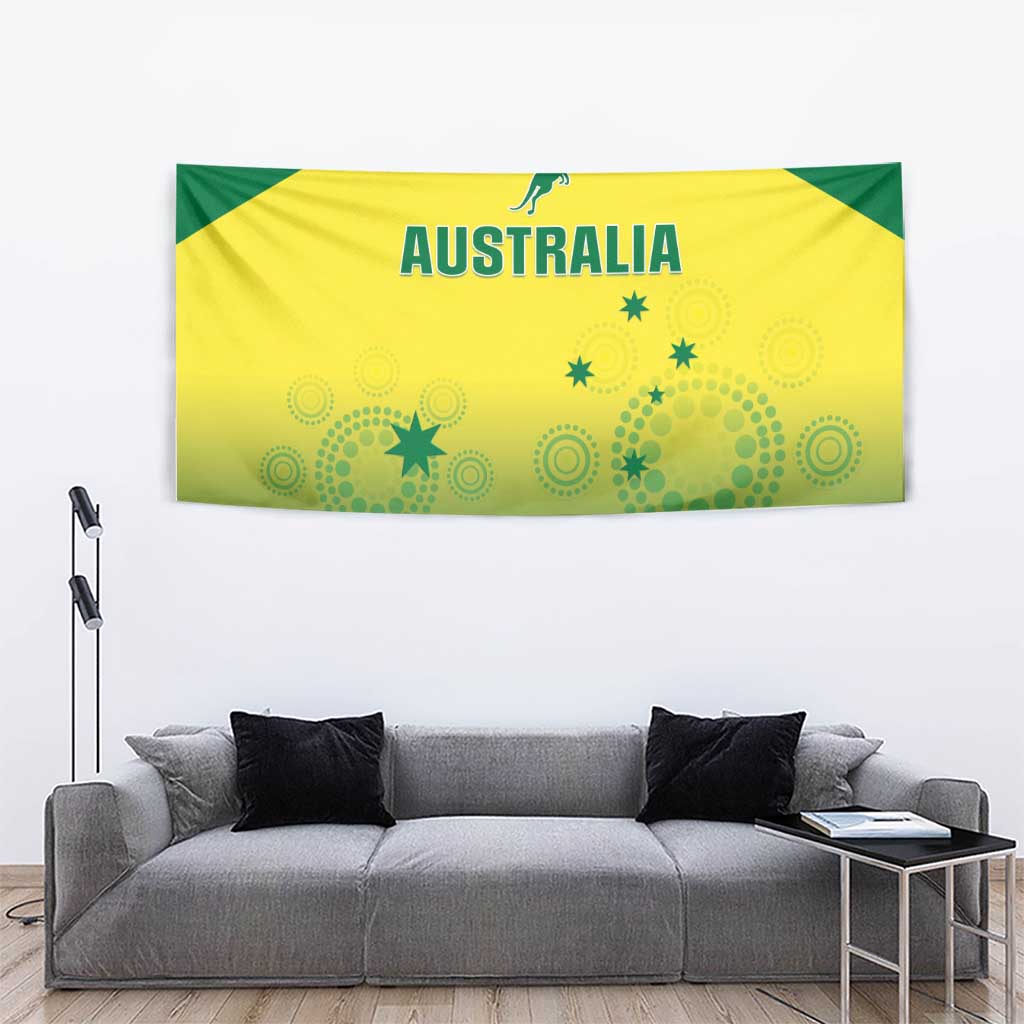Australia Cricket Tapestry Go Champions Aussies