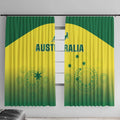Australia Cricket Window Curtain Go Champions Aussies