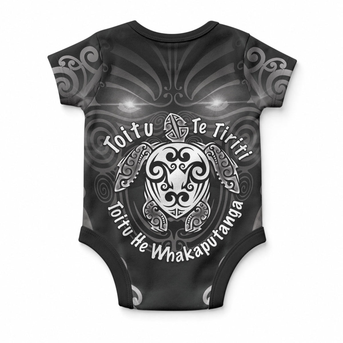 Aotearoa Toitu Te Tiriti Baby Onesie Ka Mua Ka Muri