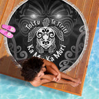 Aotearoa Toitu Te Tiriti Beach Blanket Ka Mua Ka Muri