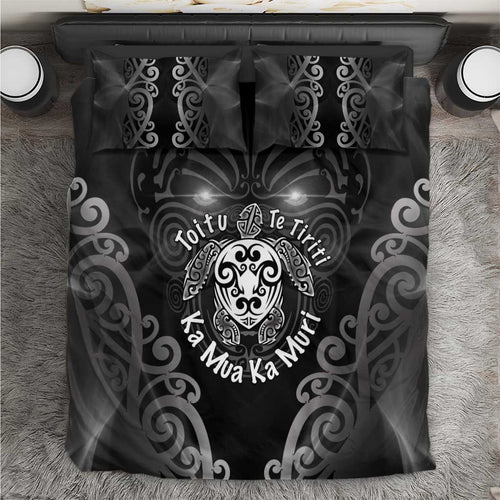 Aotearoa Toitu Te Tiriti Bedding Set Ka Mua Ka Muri