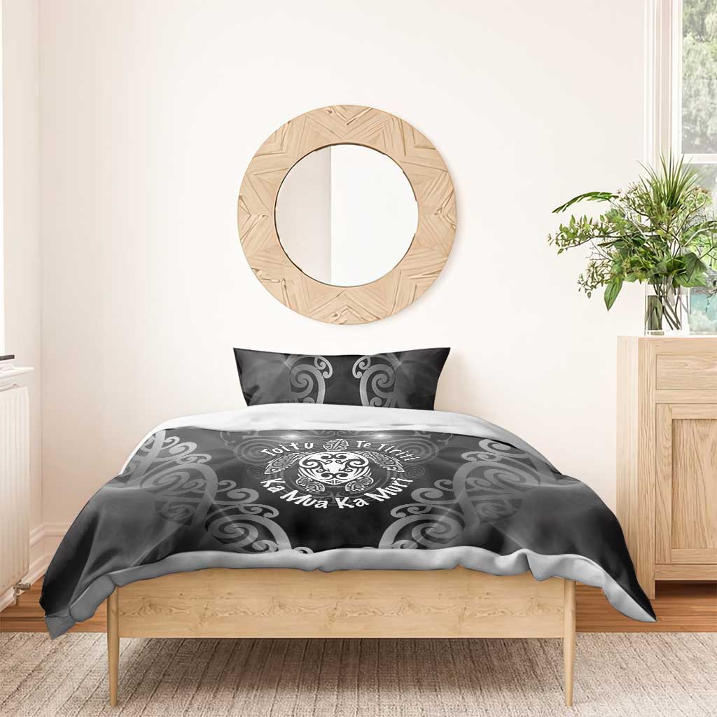 Aotearoa Toitu Te Tiriti Bedding Set Ka Mua Ka Muri