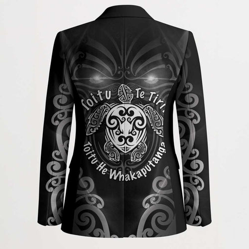 Aotearoa Toitu Te Tiriti Blazer Ka Mua Ka Muri