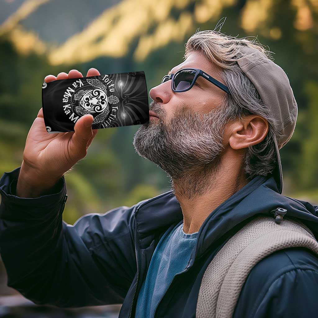Aotearoa Toitu Te Tiriti 4 in 1 Can Cooler Tumbler Ka Mua Ka Muri