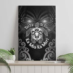 Aotearoa Toitu Te Tiriti Canvas Wall Art Ka Mua Ka Muri