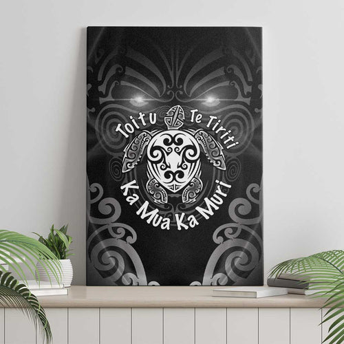 Aotearoa Toitu Te Tiriti Canvas Wall Art Ka Mua Ka Muri