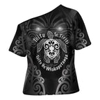 Aotearoa Toitu Te Tiriti Cross Shoulder Shirt Ka Mua Ka Muri