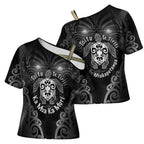 Aotearoa Toitu Te Tiriti Cross Shoulder Shirt Ka Mua Ka Muri