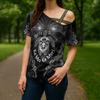 Aotearoa Toitu Te Tiriti Cross Shoulder Shirt Ka Mua Ka Muri